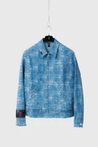 Giacca denim effetto délavé